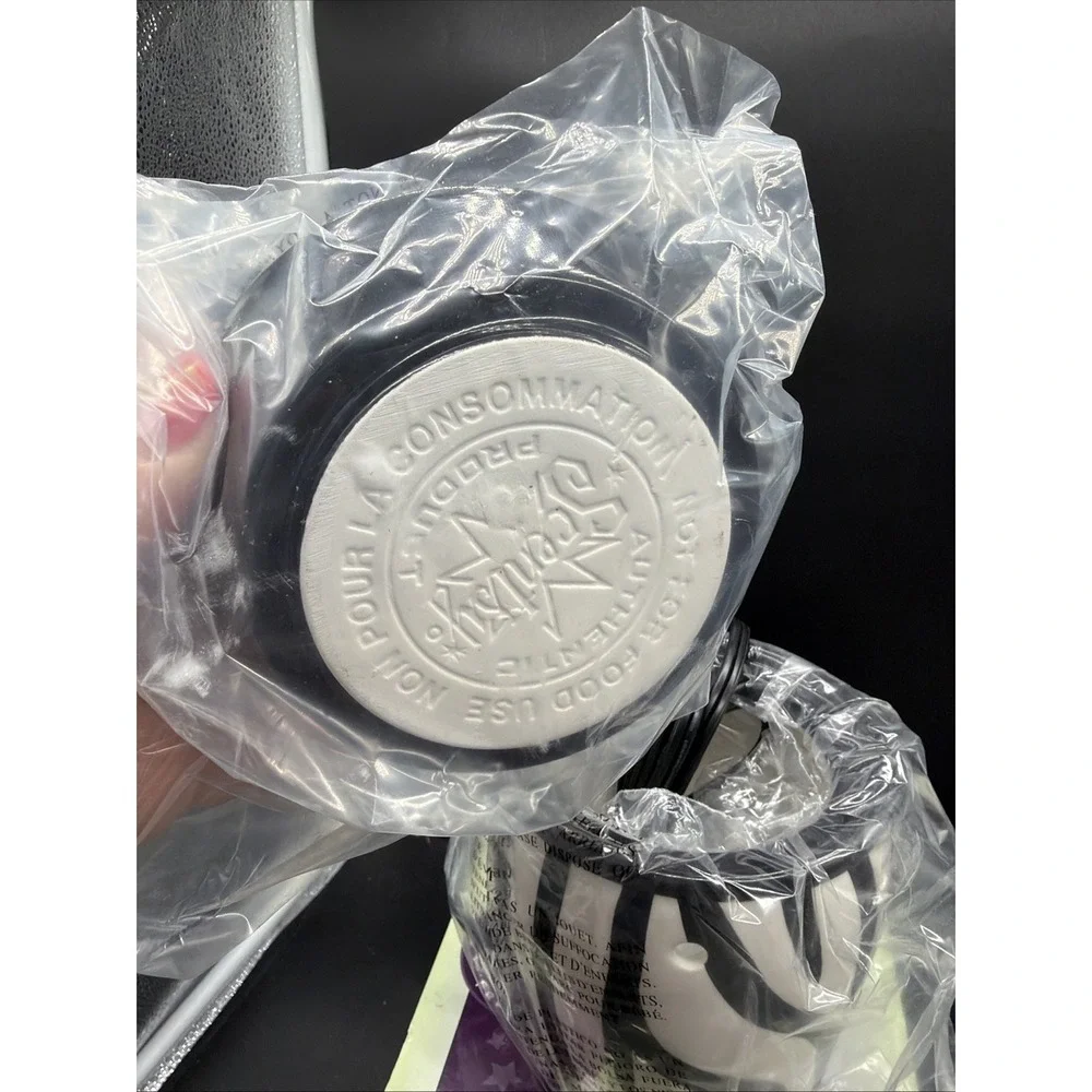 SCENTSY Warmer Zebra Full Size Wax Warmer Black & White Safari NEW IN BOX